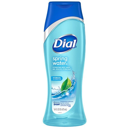 Dial Body Wash Spring Water 16 Ounce Hydrating