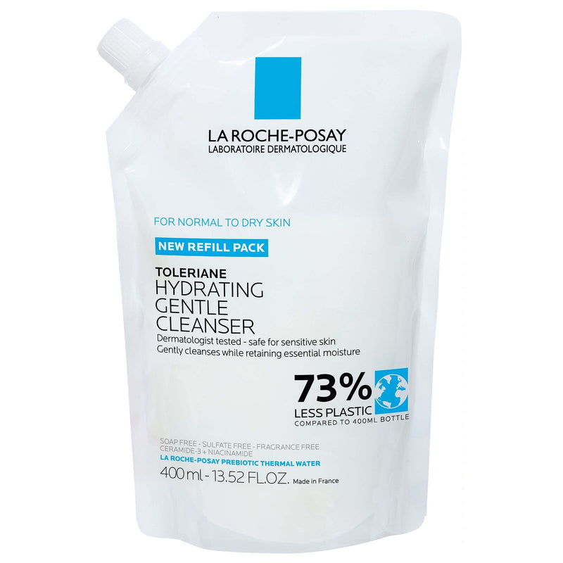 La Roche Posay Toleriane Hydrating Facial Cleanser Refill 13.52 Fl Oz
