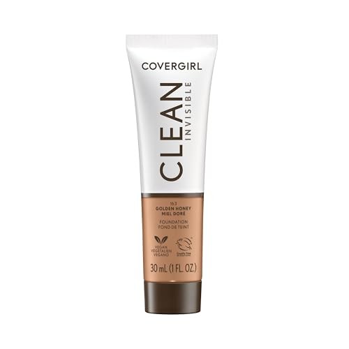 Covergirl Clean Invisible Foundation - Golden Honey - 1 Fl Oz