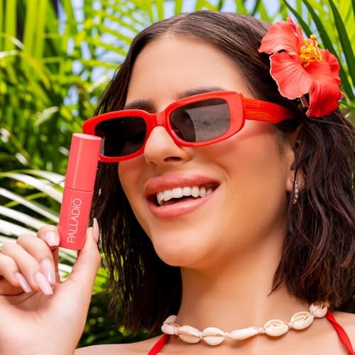 Palladio Jelly Tint, Liquid Stain for Cheeks & Lips Sweet Berry