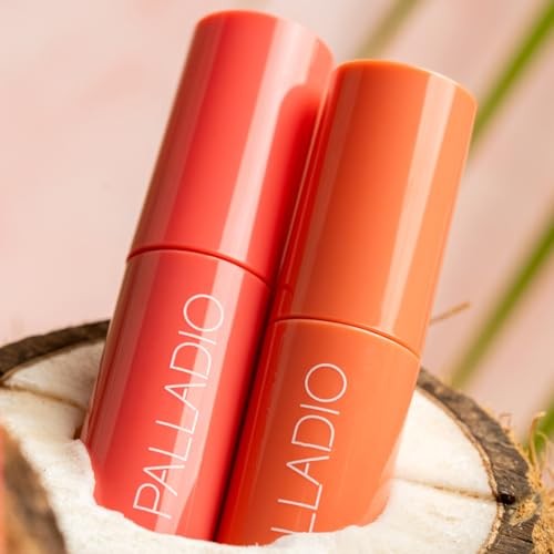 Palladio Jelly Tint, Liquid Stain for Cheeks & Lips Sweet Berry