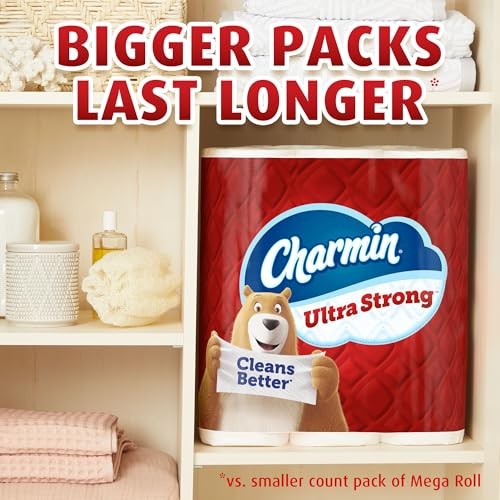Charmin Ultra Strong Toilet Paper, 6 Mega Rolls