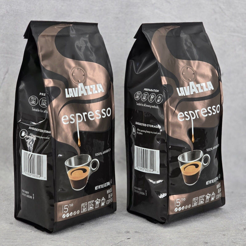 Lavazza Espresso Italiano 100% Arabica Whole Bean Coffee, 10.5 oz