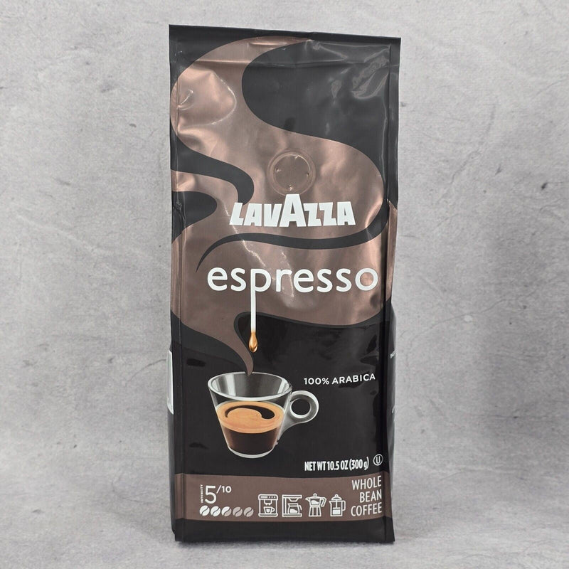 Lavazza Espresso Italiano 100% Arabica Whole Bean Coffee, 10.5 oz