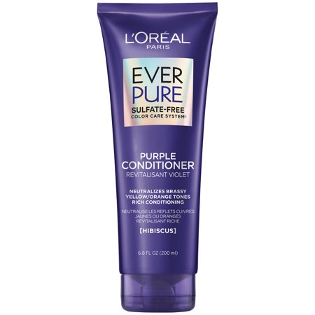 L'Oréal Paris EverPure Purple Conditioner, 6.8 Fl Oz