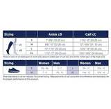 Jobst Activa Anti-Embolism 18 MmHg Compression Socks Knee High Closed Toe, White, Small