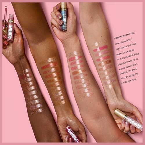 Revlon Super Lustrous Glimmer Gloss Plant Based Glitter 009 Razz Beamy 0.13 Fl Oz