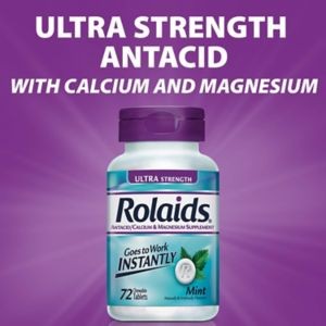 Rolaids Ult Strg Mint Tablet, 72 CT