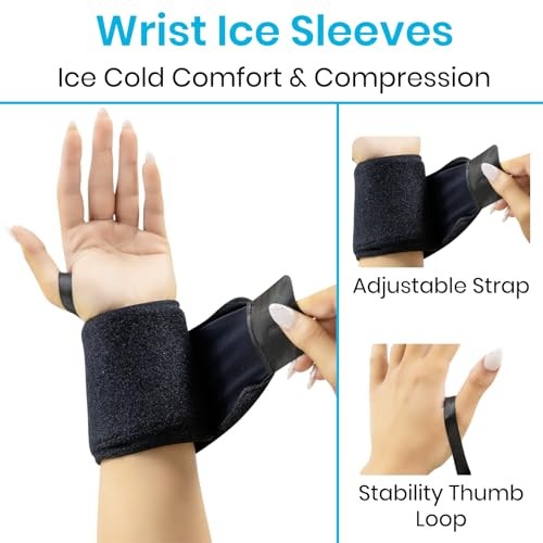 Arctic Flex Wrist Ice Pack Wrap (Pair) S
