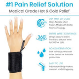 Arctic Flex Wrist Ice Pack Wrap (Pair) S