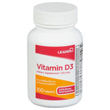 Leader Vitamin D3 125 Mcg Dietary Supplement, 100 Tablets 096295140361VL