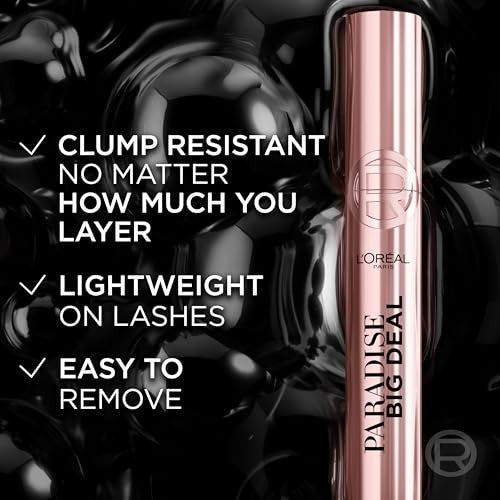L'Oreal Paris Paradise Big Deal Mascara, Black Brown