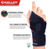 Mueller Reversible Wrist Brace, One Size
