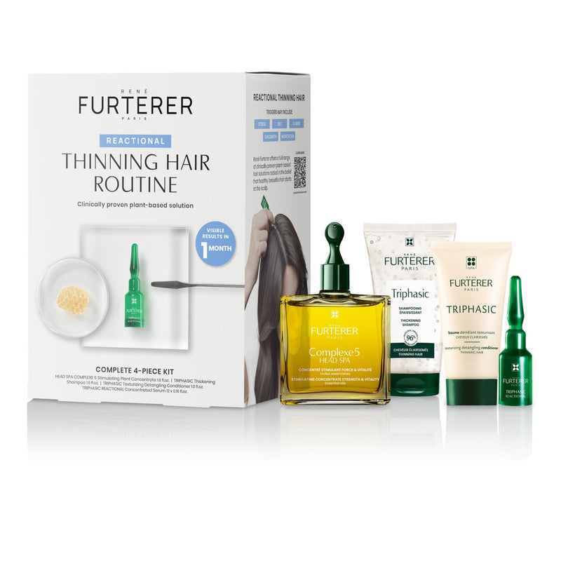 René Furterer Triphasic Reactional Thinning Hair Routine 27 Oz