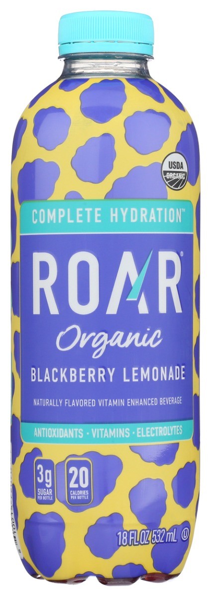 Roar Organic Blackberry Lemonade Drink - 18 oz