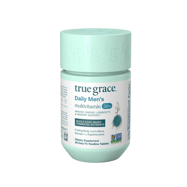 True Grace Daily Men's 50+ Multivitamin 60 Tablets