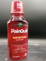 Vick's PainQuil Maximum Strength Pain Relieving Liquid, Black Cherry, 12 OZ
