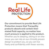 Tranquility Premium Overnight Disposable Maximum Absorbent Underwear 3XL, 10 Pack