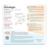Tranquility Premium Overnight Disposable Maximum Absorbent Underwear 3XL, 10 Pack