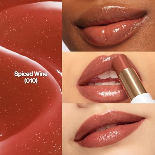 Revlon Lip Balm Glass Shine 010 Spiced Wine 0.11 Oz