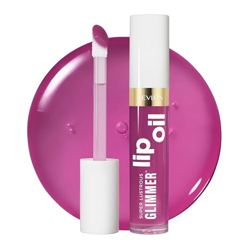 Revlon Glimmer Lip Oil Plum Pop 0.13 oz
