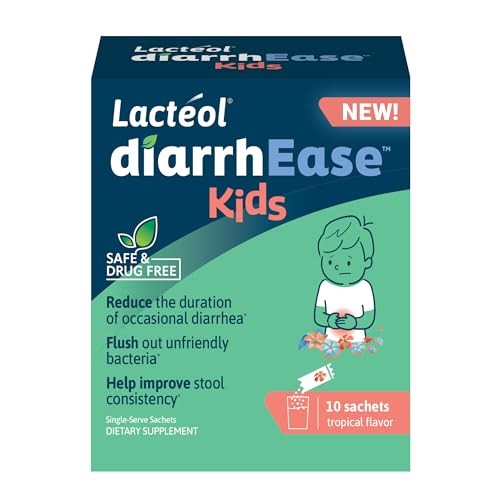 Lacteol Kids Diarrhea Relief Powder Packets 10ct