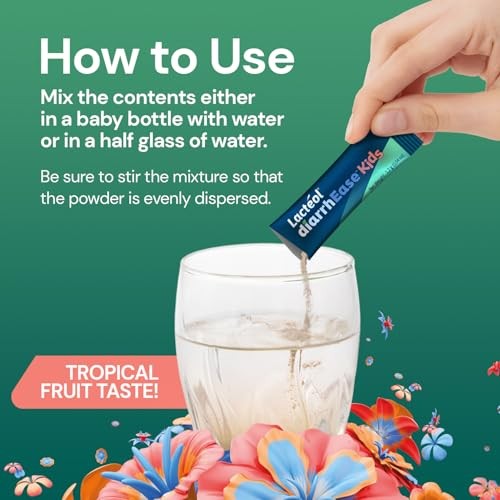 Lacteol Kids Diarrhea Relief Powder Packets 10ct