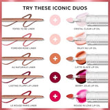 L'Oreal Paris Plump Ambition Hyaluron Lip Oil Plumping Gloss Rouge in Love 0.16 Fl Oz