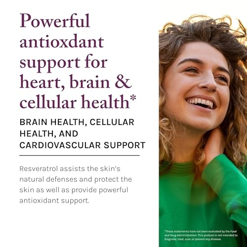 Reserveage Beauty Resveratrol Plus 500 Mg - 30 Veggie Capsules