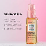 L'Oreal Paris EverPure Bond Repair Hair Oil-in-Serum, 1.6 Fl Oz