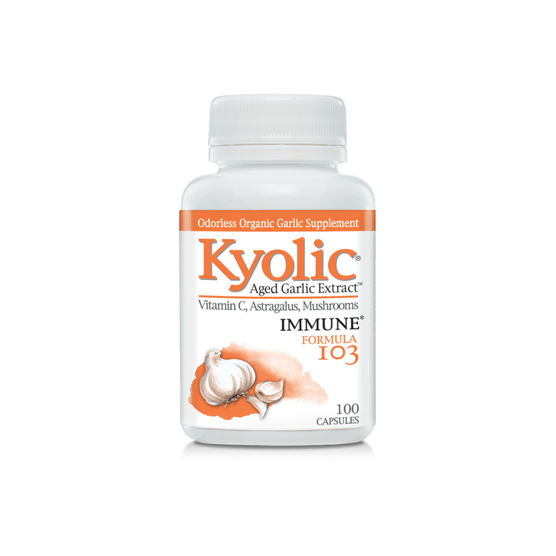 Kyolic, Aged Garlic Extract™, Immune Support, Formula 103, 100 Capsules