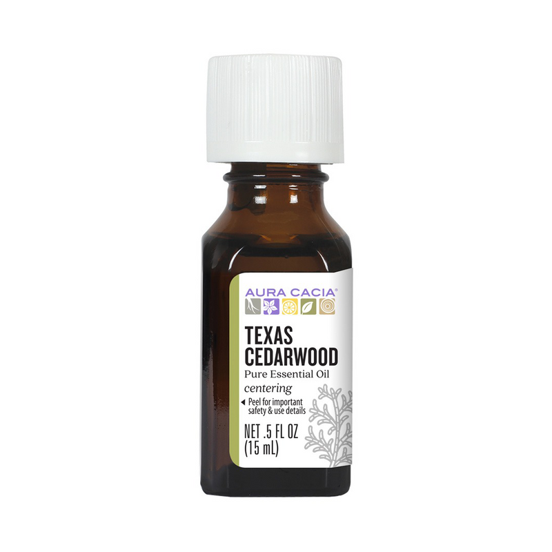 Aura Cacia Cedarwood Essential Oil, 0.5 fl oz