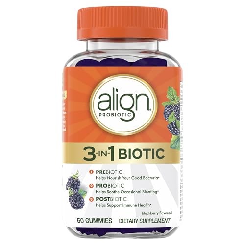 Align 3-in-1 Biotic Gummy, 50 ct