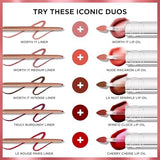 L'Oréal Paris Plump Ambition Hyaluron Lip Oil Gloss, Cherry Cherie, 0.16 Fl Oz