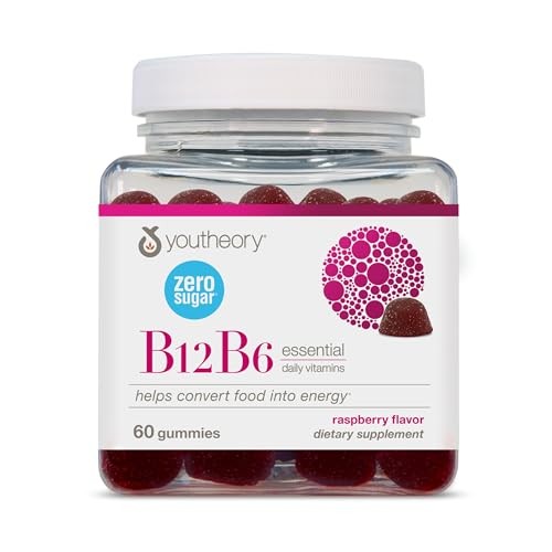 Nutrawise Vitamin B12 & B6 Gummies, 60 Count