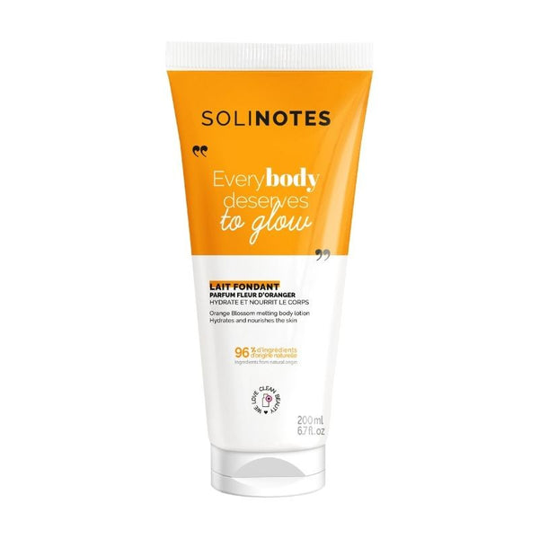 Lait Corps Fondant Apaisant Fleur D'Oranger Solinotes 200ml