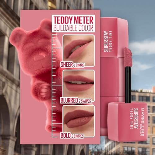 Maybelline Super Stay Teddy Tint Long Lasting Matte Lip Tint - Kneehigh - 0.17 Fl Oz