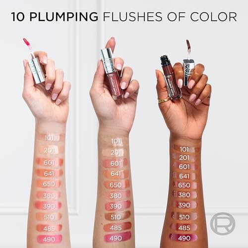 L'Oreal Paris Plump Ambition Hyaluron Lip Oil Plumping Gloss Cristal Clear 0.16 Fl Oz