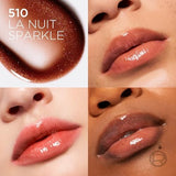 L'Oreal Paris Plump Ambition Hyaluron Lip Oil Plumping Gloss La Nuit Sparkle 0.16 Fl Oz