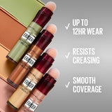 Maybelline Instant Age Rewind Eraser Concealer, Green Corrector, 0.2 fl oz