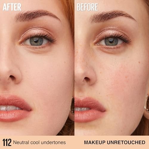 Maybelline SuperStay Lumi-Matte Foundation, 112, 1 fl oz