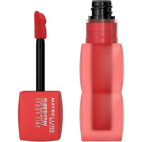 Maybelline Super Stay Teddy Tint Long Lasting Matte Lip Tint - Coquettish - 0.17 Fl Oz