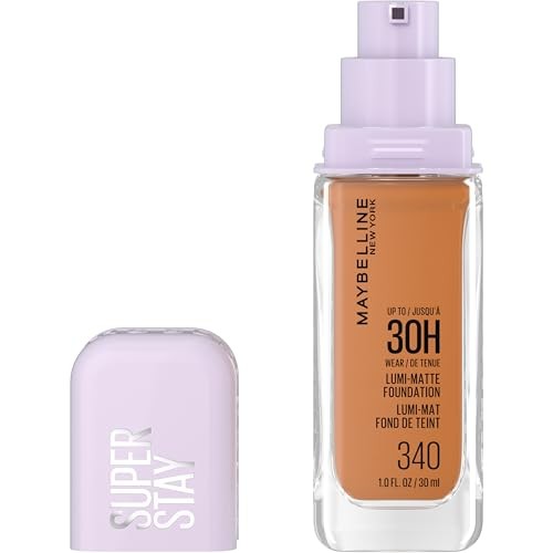 Maybelline Super Stay up to 30HR Wear Lumi-Matte Liquid Foundation - 340 - 1 Fl Oz