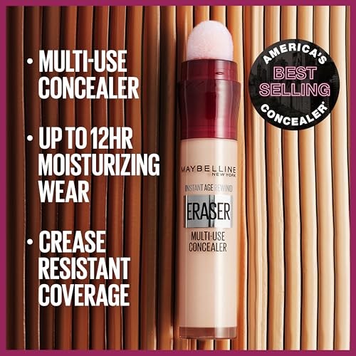 Maybelline Instant Age Rewind Eraser Multi-Use Concealer Stick, 175, 0.2 fl oz