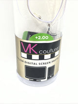 SAV Eyewear VK Couture Blue Light Fashion Readers, Clear 4933, +2.00