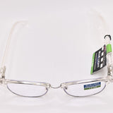 SAV Eyewear VK Couture Blue Light Fashion Readers, Clear 4933, +2.00