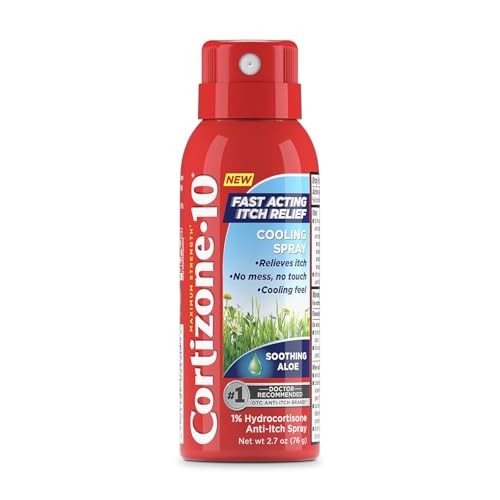 Cortizone-10 Fast Acting Cooling Anti-Itch Spray - Hydrocortisone - 2.7oz