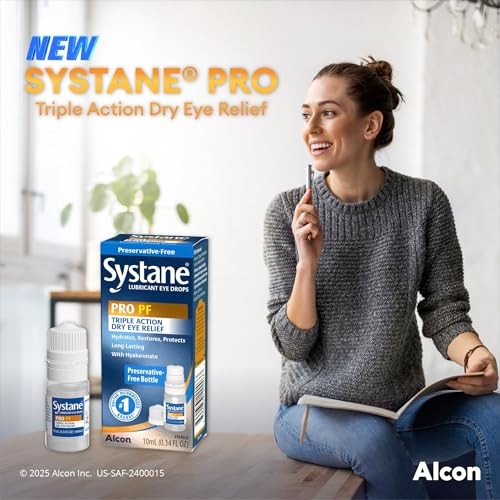 Systane Pro MDPF Lubricant Eye Drops 0.34 Fl Oz