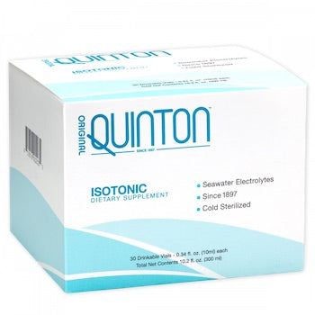 Quicksilver Scientific Original Quinton Isotonic Drinkable Vials 30ct