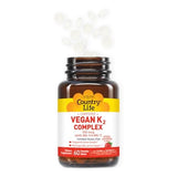 Country Life K2 Complex, 500 Mcg, 60 Chewable Tablets